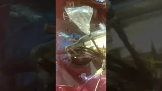 один из способов смазать трос