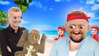 LA FAMILLE DANS KOH-LANTA #atelierdupixel #shorts