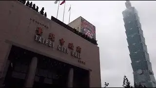 2019-02-09 台湾 台北20路公车 台北市政府 台北探索馆 国父纪念馆 永康街 士林夜市