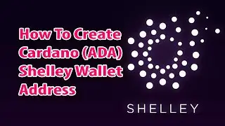 How to Create New Cardano (ADA) Shelly Wallet Address | Simple Tutorials