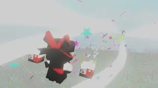 カクカクな霊夢と魔理沙が弾幕ごっこをしたりとか