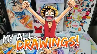 Showing My all DRAWINGS | Day 1 till Now