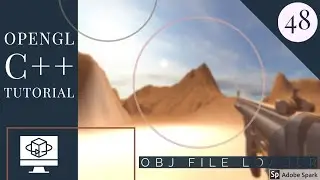 OpenGL/C++ 3D Tutorial 48 - OBJ file loader! (Load 3D Models!) | FINAL!