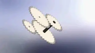 Reversed Gear train Motion Study