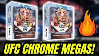 MEGAS ARE THE WAY TO GO! 🔥 2025 Topps Chrome UFC Mega Box Review!