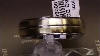 Three Different Mens Wedding Bands
