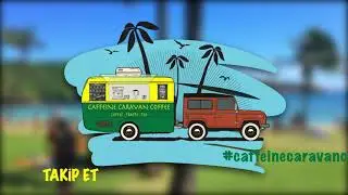 Caffeine Caravan Coffee Logo Animasyon
