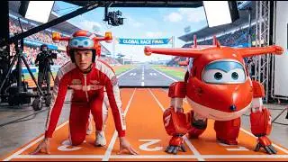 What If Super Wings Ran a Marathon in Real Life? 🏃 (Jett, Dizzy, Donnie & More) Music Video