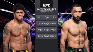 Gilbert Burns vs Belal Muhammad Full Fight - UFC 288 Full Fight