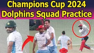 Highlights | Dolphins practice under Saud Shakeel's captaincy | Sarfaraz Ahmed, Asif Ali in squad
