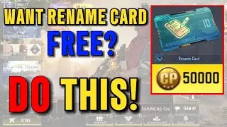 How to get FREE Rename Card in COD Mobile 💯