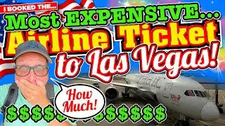 I FLEW Virgin Atlantic to VEGAS and BOY did I PAY the PRICE! The MOST EXPENSIVE AIRLINE TICKET EVER!