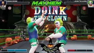 Wwe mayhem Halloween event