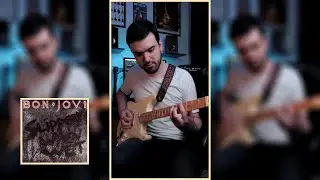 Bon Jovi - You Give Love A Bad Name (Guitar Cover) #Shorts