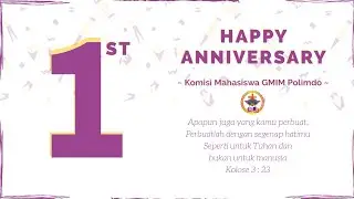 HAPPY ANNIVERSARY 1st KMG Polimdo