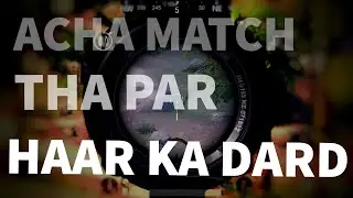Acha Match Tha Par Haar ka Dard! | BATTLEGROUND MOBILE Nusa (Ranked)