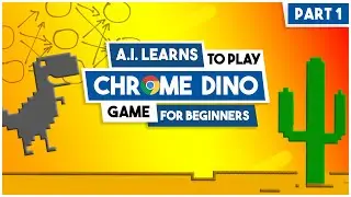 Python A.I. Tutorial (with NEAT) - Part 1 - Setup & Display Dinosaur