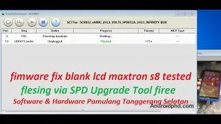 Flash firmware Fix Maxtron S8 firee