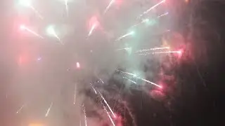 Новогодний салют 1 января 2018 г.