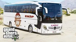 GTA 5 MERCEDES TRAVEGO 2016 MODU!!! EKİP