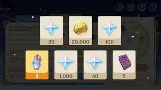 Genshin 5.7 New Web Event (Through Yesterdays, to Today) Free Primogems
