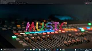 CSS 3 ANIMATION TEXT TUTORIAL  IN NOTEPAD++