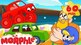 Giant Trucks - Mila and Morphle | Cartoons for Kids | My Magic Pet Morphle