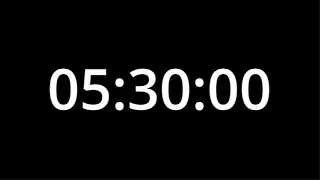5 Hour 30 Minute Countdown Timer | Simple