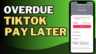 OVERDUE TIKTOK PAY LATER / MAGKANO LATE PAYMENT FEE?