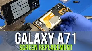 Samsung Galaxy A71 screen/display replacement at Phone Fix Craft