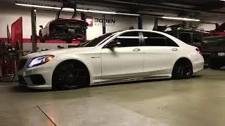Mercedes Benz S63 W222 On air Accuair