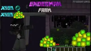 Cách làm máy farm kinh nghiệm cực đơn giản cho minecraft 1.19+||1.19 Enderman Farm Tutoria ghostmcvn