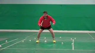Badminton Smash & How To Do Forehand Drive Return