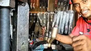Review shock belakang tirev di buat rebonw untuk motor win 100