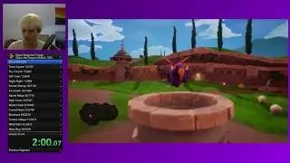 First ever 'Spyro - The Dragon' speedrun on Nintendo Switch [Any% NBS, GER]