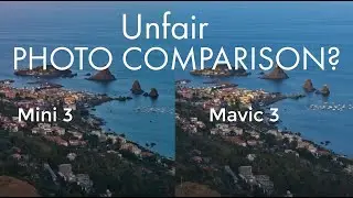 DJI Mini 3 PRO Photo Quality vs Mavic 3 / Photography review