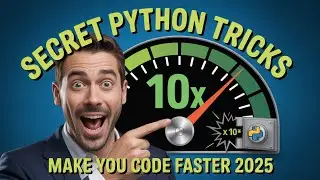 7 SECRET Python Features That Will Make You Code 10x FASTER (Hidden Tricks 2025)