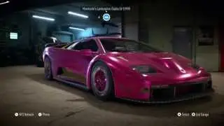 Need For Speed 2015 - MOROHOSHI'S LAMBORGHINI DIABLO NEON LIGHTS - NEW UPDATE