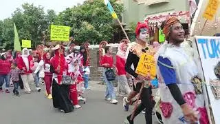 PAWAI MEMERIAHKAN HARI KEMERDEKAAN REPUBLIK INDONESIA KE 79 DARI RW SEBELAH