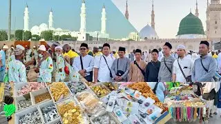 صلاة الفجر في المسجد النبوي وأجمل جولة سوق الشعبية وأماكن الزيارة في المدينة المنورة قبل الحج