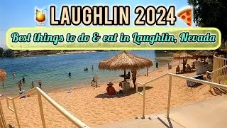 🍹Laughlin 2024🍕Best things to do & eat in Laughlin, Nevada #laughlinnevada #beachcove #harrahscasino