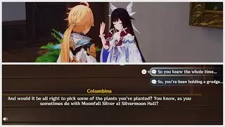 All Columbina Teapot Voicelines & Variations | Genshin Impact