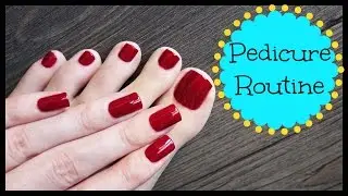 My Pedicure Routine! | JennyClaireFox
