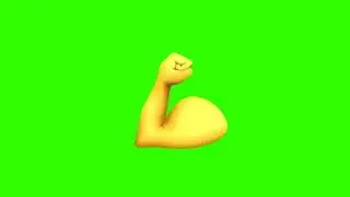 strong emoji 💪 Green screen video free download - Free copyright