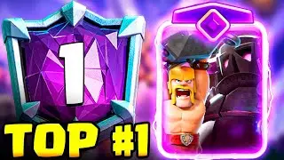 #1 IN THE WORLD WITH PEKKA BRIDGESPAM! - Clash Royale
