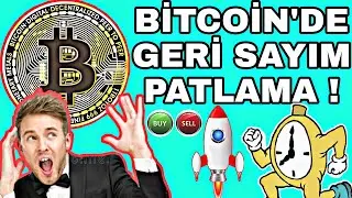 BİTCOİN'DE BÜYÜK DARALMA! PATLAMA?! BİTCOİN ANALİZ!