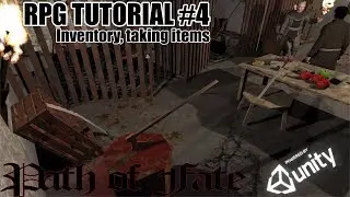 RPG on Unity # 4 - Inventory, taking items