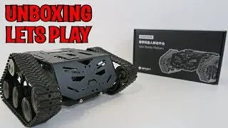 UNBOXING & LETS PLAY - DEVASTATOR - Tank Mobile Robot Platform (Metal DC Gear Motor) - DFROBOT