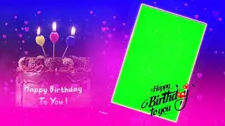 birthday green screen effects, video border green screen, neon light border green screen background