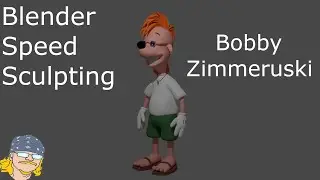 Blender Speed Sculpting | Bobby Zimmeruski | -Sinister Siblings- (Chedda Owwwwwwww)